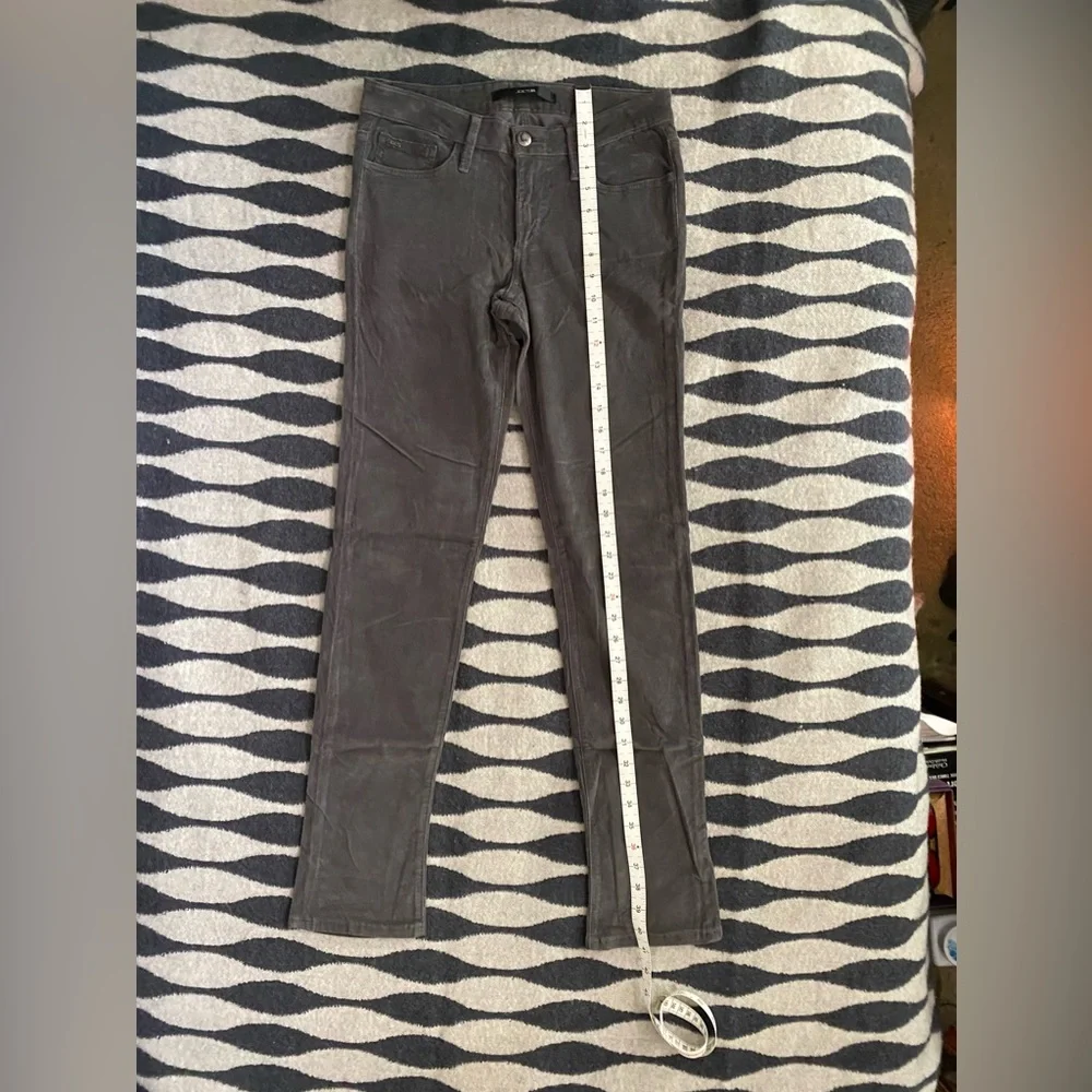 VTG Joe's Jeans Fit Skinny Vionaire Velvet Pinwale Corduroy Charcoal Size 28 - Picture 11 of 12